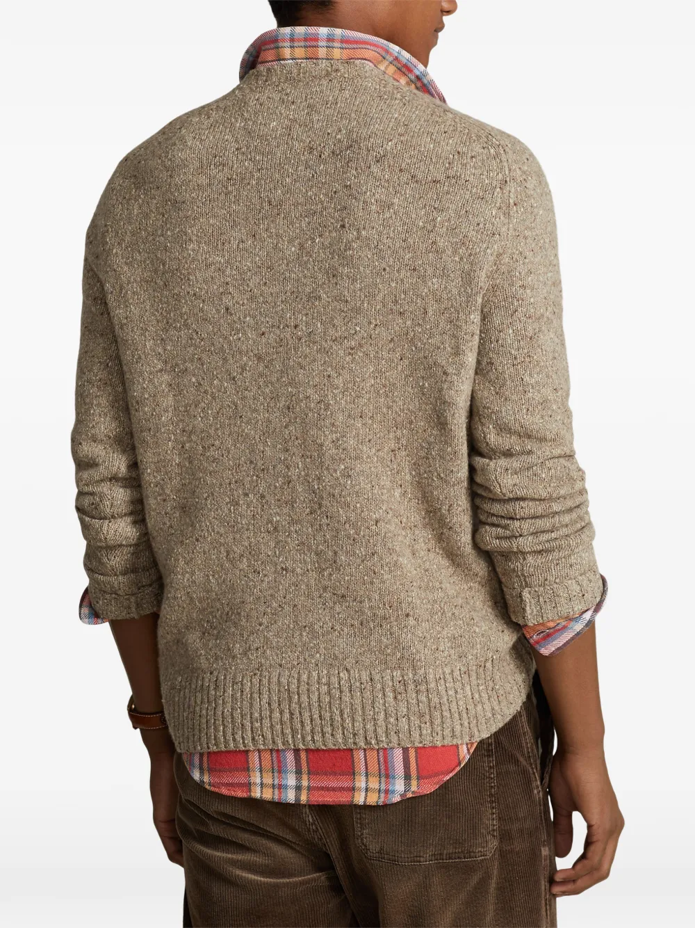 Polo Ralph Lauren Trui met geborduurd logo Beige