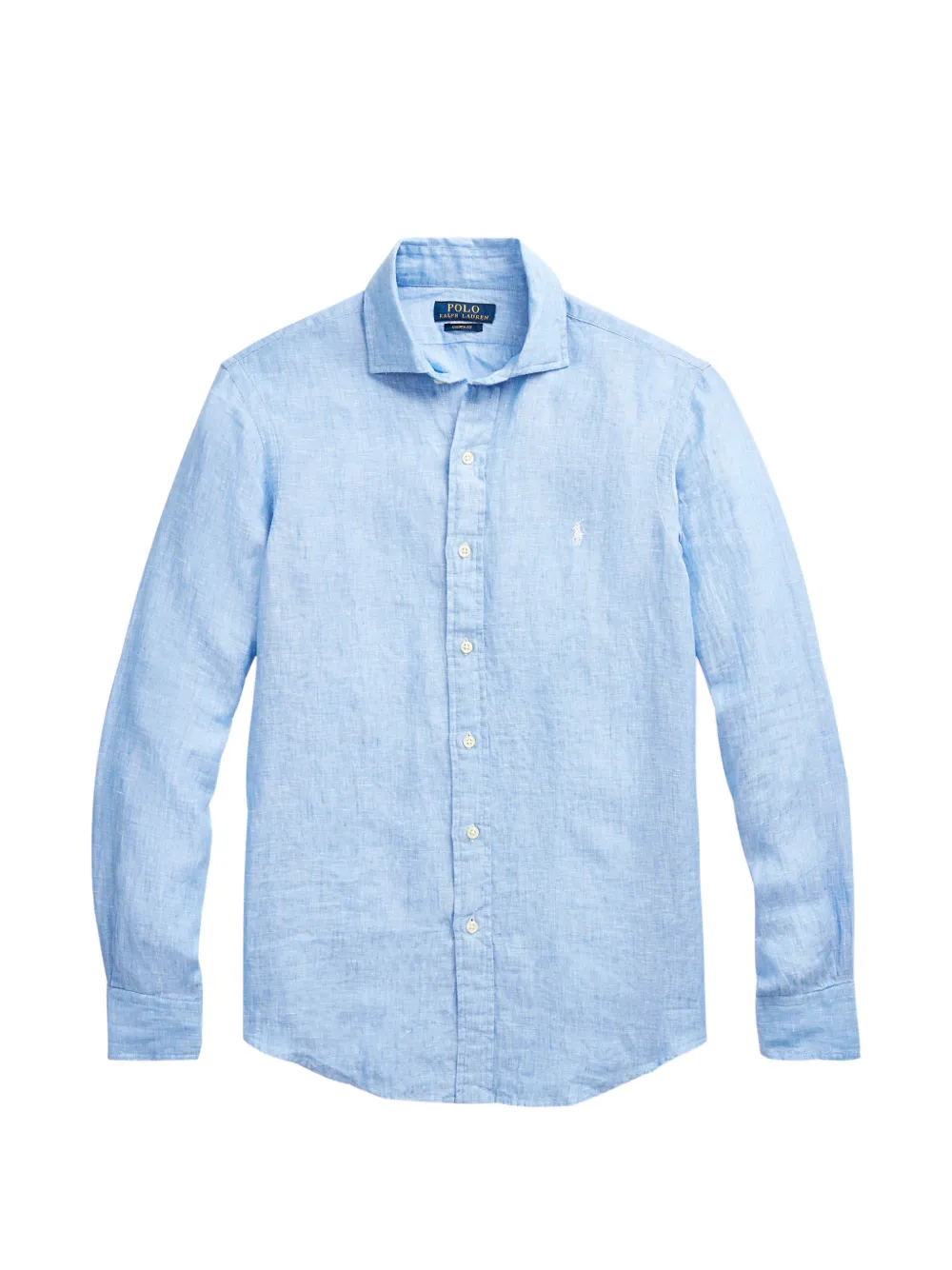 Polo Ralph Lauren logo-embroidered shirt - Blau