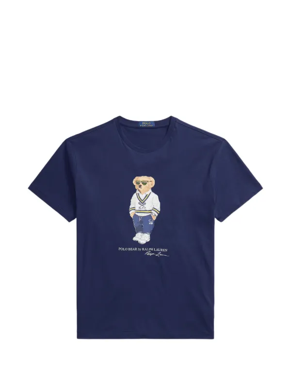 Polo Ralph Lauren ポロベア グラフィック Tシャツ | ブルー | FARFETCH JP