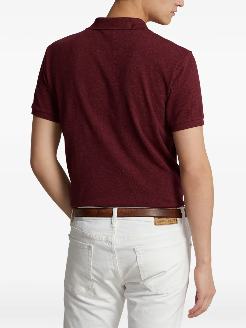 Polo Ralph Lauren Poloshirt met geborduurd logo Rood