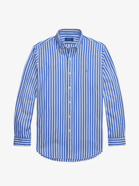 Polo Ralph Lauren playera con logo y motivo de rayas