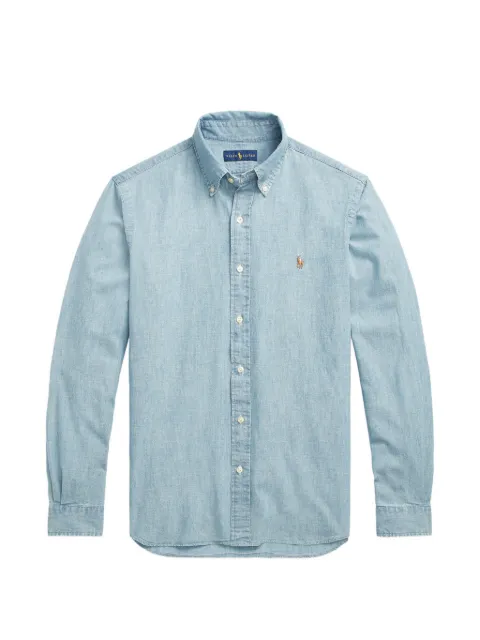 Polo Ralph Lauren logo-embroidered button-down shirt