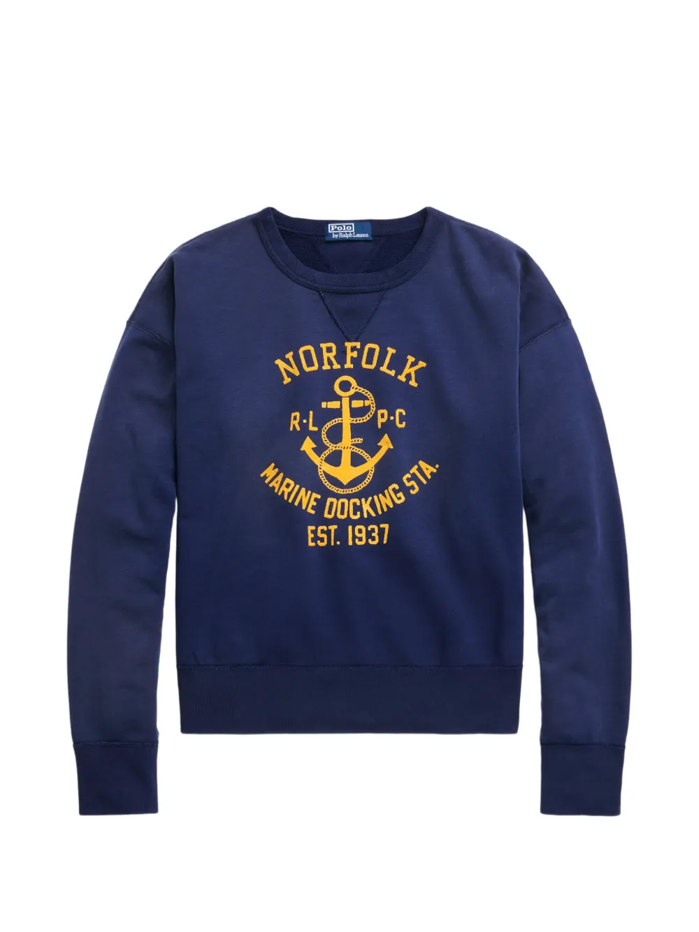 Polo Ralph Lauren anchor-graphic sweatshirt - Blu