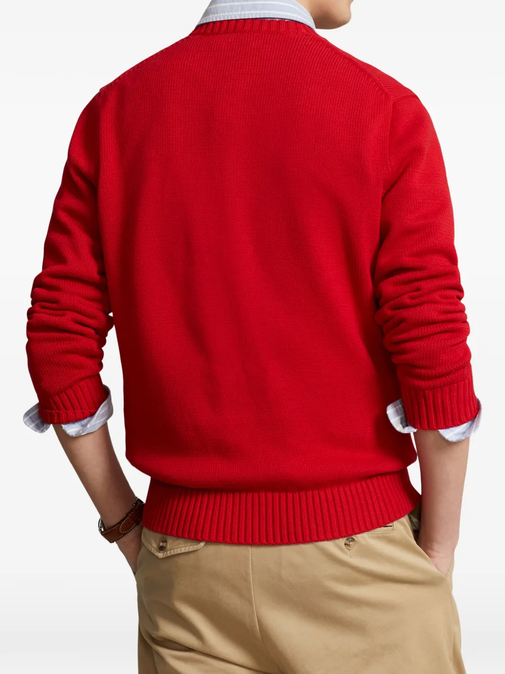 Polo Ralph Lauren Trui met geborduurd logo Rood