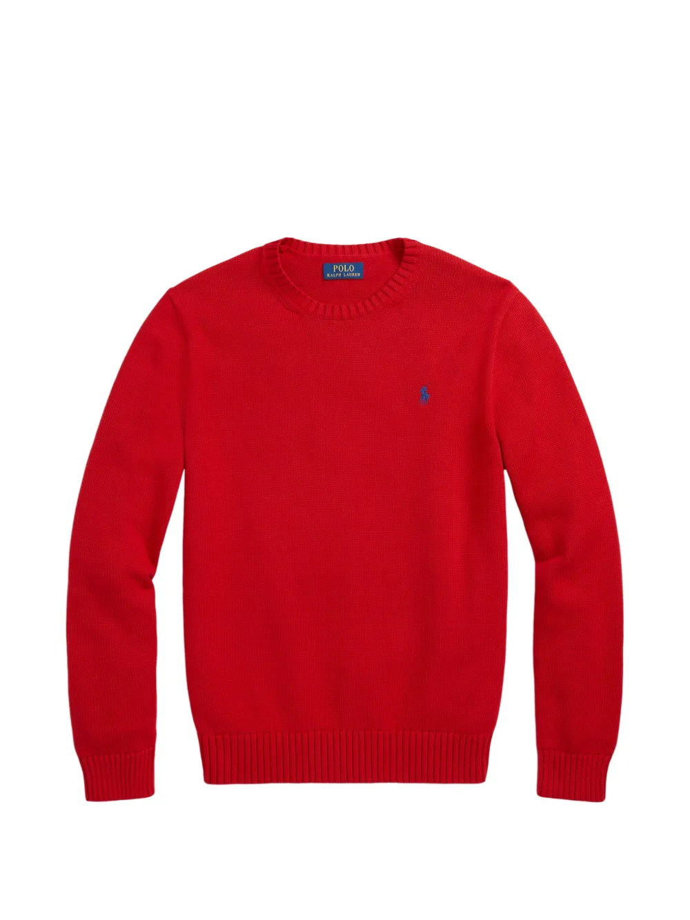 Polo Ralph Lauren embroidered-logo sweater - Rot