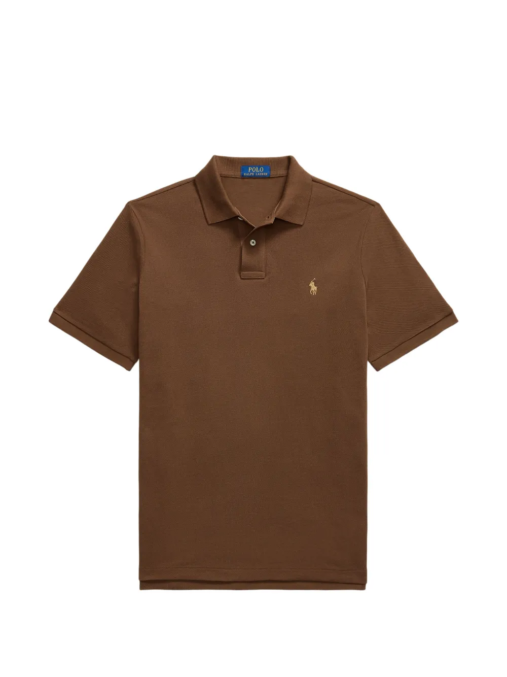 Polo Ralph Lauren embroidered-logo polo shirt - Marrone