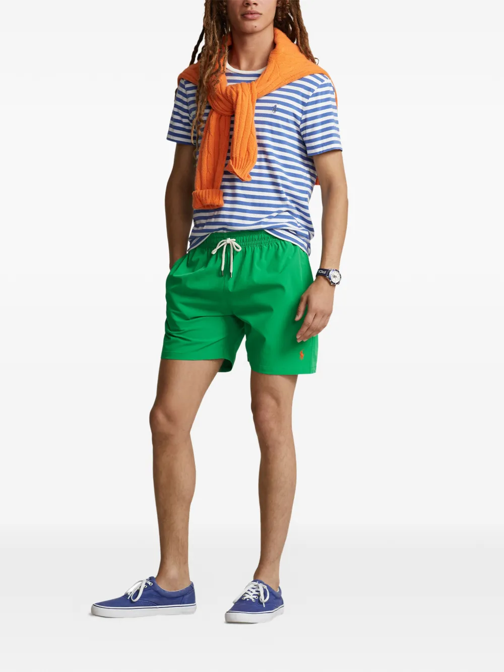 Polo Ralph Lauren Zwembroek met geborduurd logo Groen