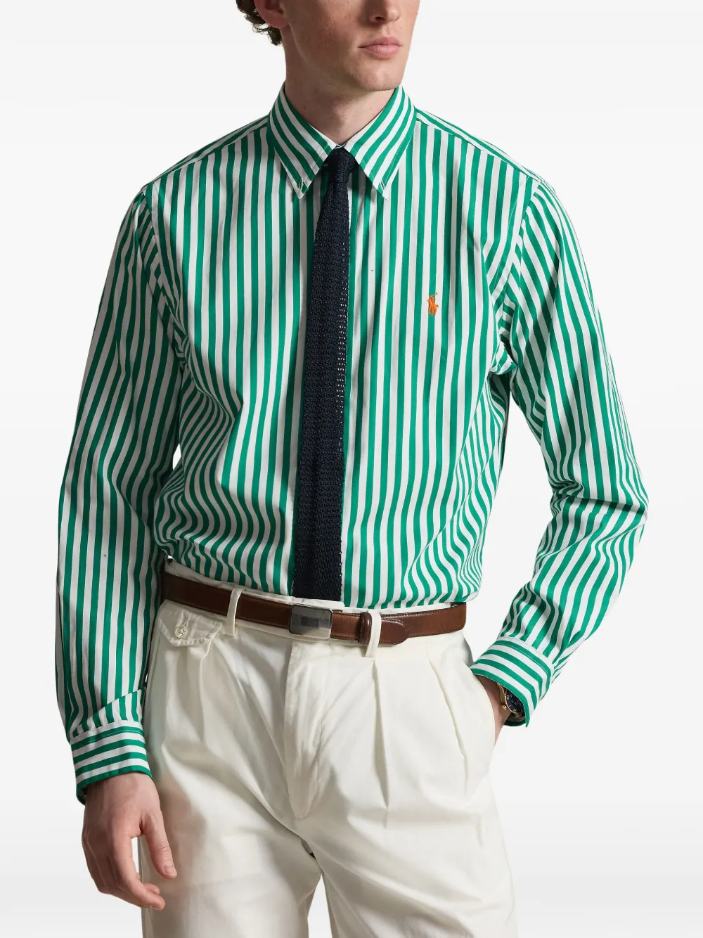 Polo Ralph Lauren Gestreept overhemd Groen