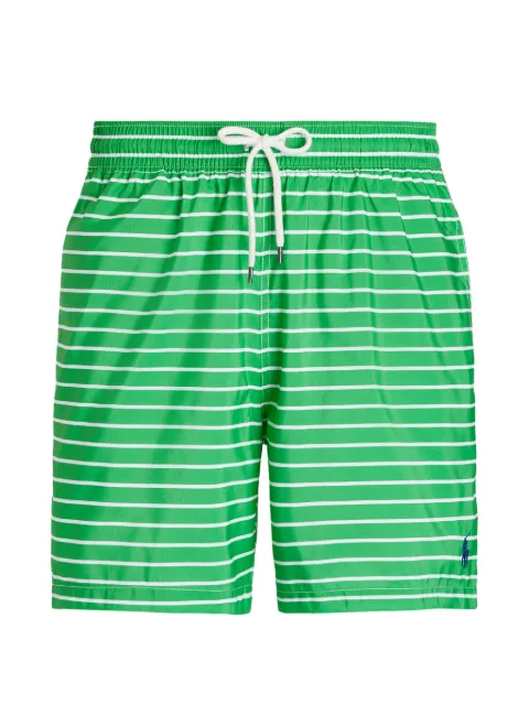 Polo Ralph Lauren striped drawstring-waist swim shorts