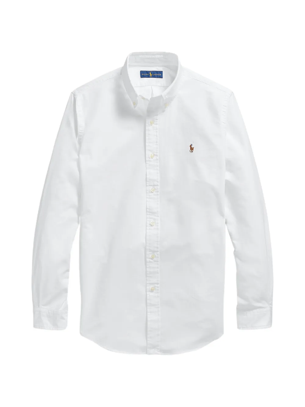 Polo Ralph Lauren embroidered-logo button-down shirt - Bianco