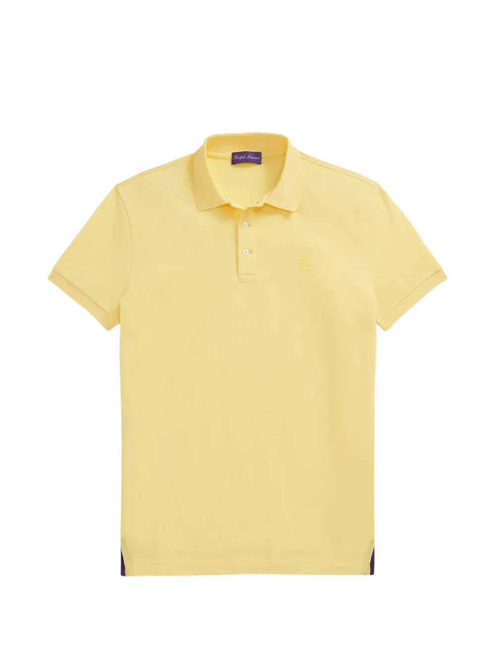 Polo Ralph Lauren embroidered-logo polo shirt - Gelb