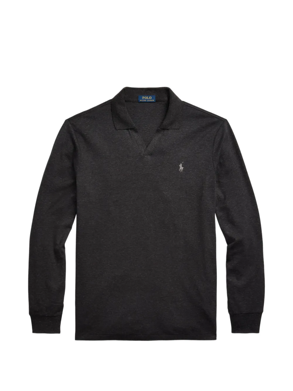 Polo Ralph Lauren long-sleeved V-neck sweater - Nero
