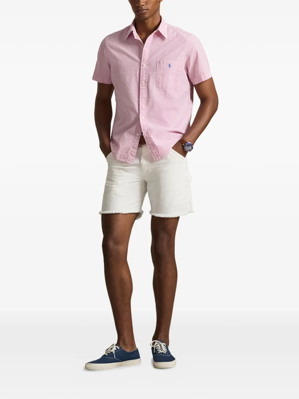 Polo Ralph Lauren Gestreepte overhemd Roze
