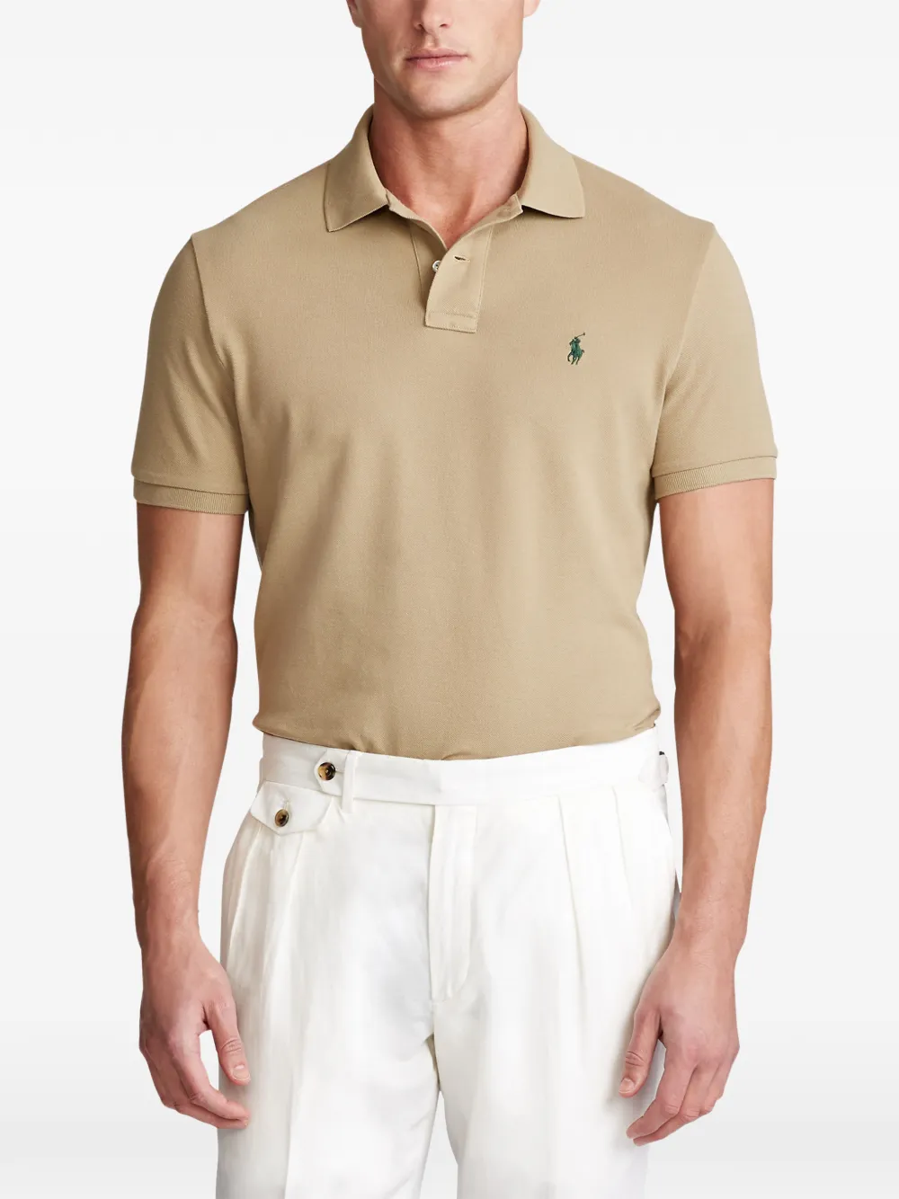 Polo Ralph Lauren Poloshirt met korte mouwen Beige