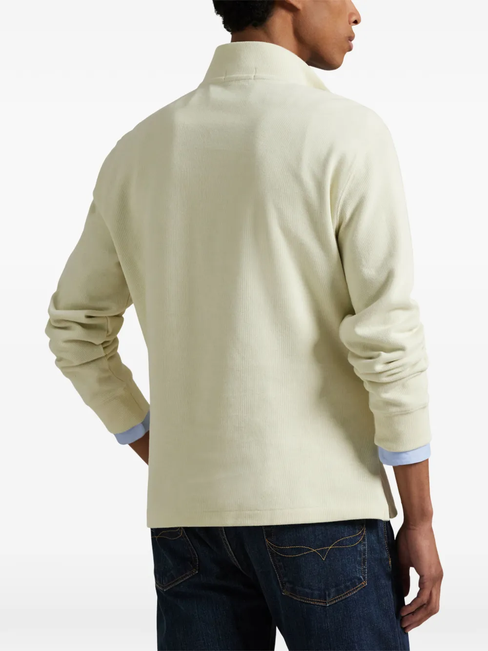 Polo Ralph Lauren Trui met halve rits Beige