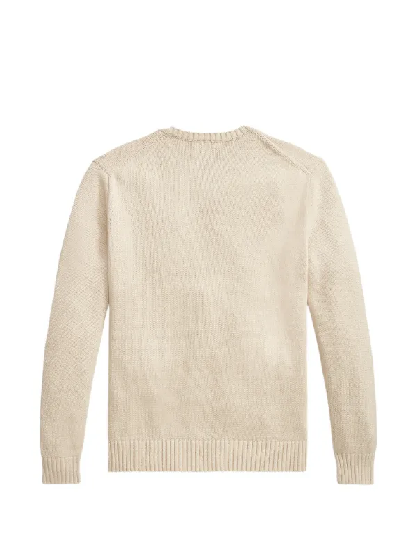 Polo Ralph Lauren リブセーター | ニュートラル | FARFETCH JP