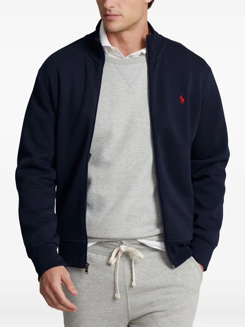 Polo Ralph Lauren Sweater met geborduurd logo Blauw