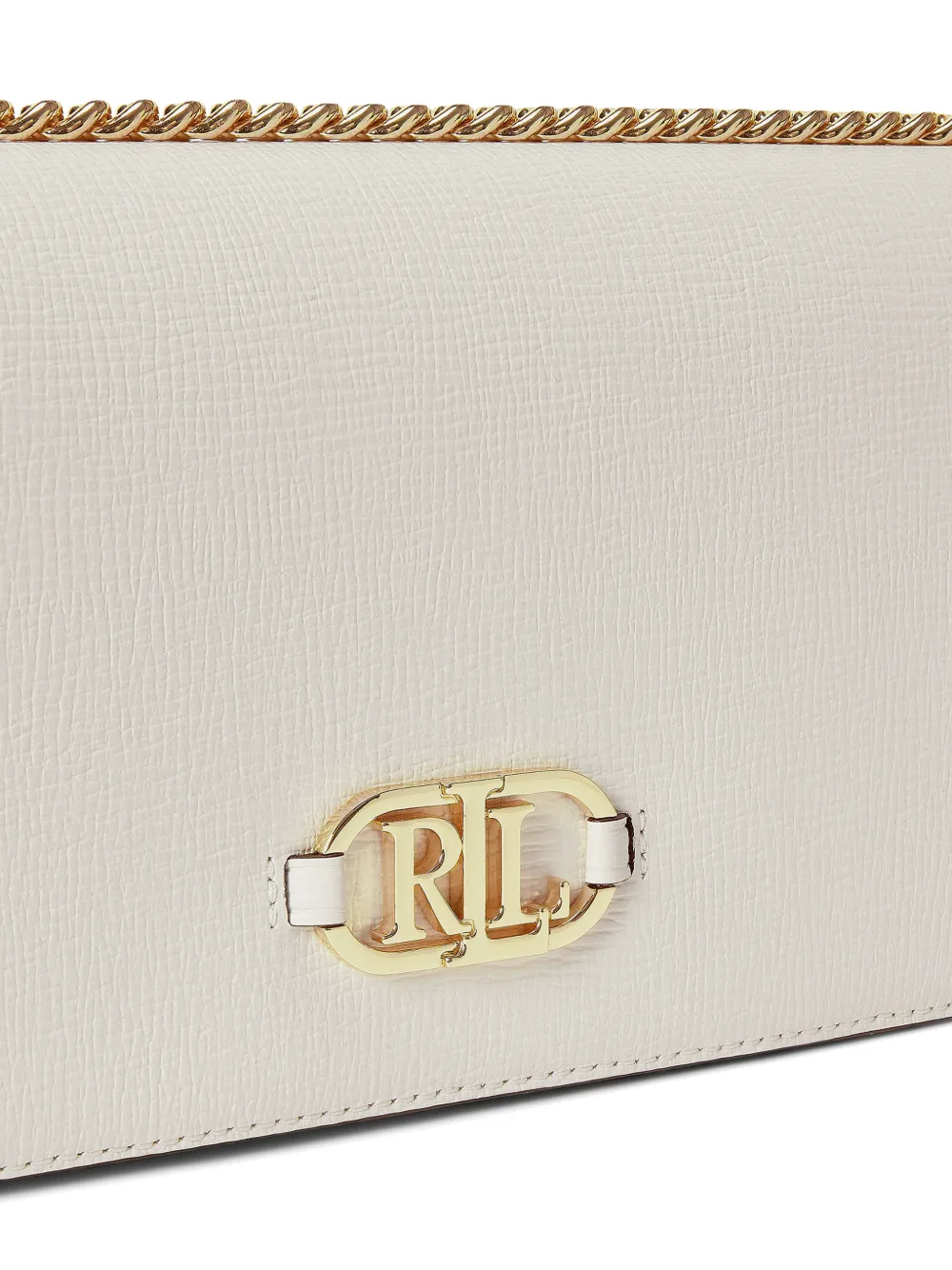 Lauren Ralph Lauren Schoudertas met logoplakkaat Beige