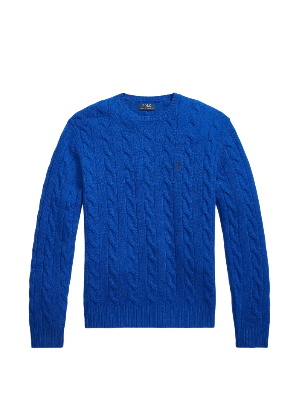 Polo Ralph Lauren cable-knit crew-neck sweater - Blu