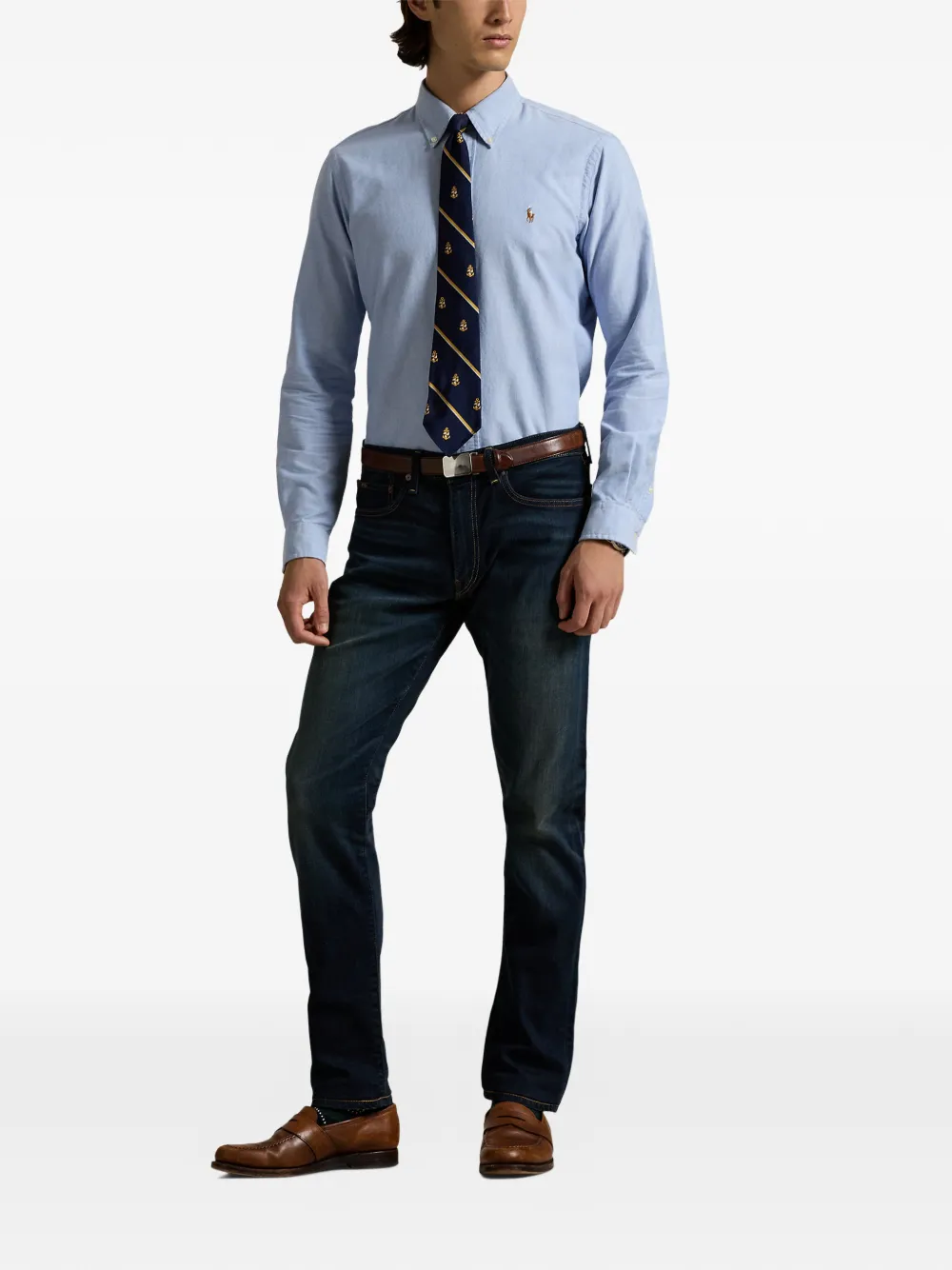 Polo Ralph Lauren Jeans met vervaagd effect Blauw