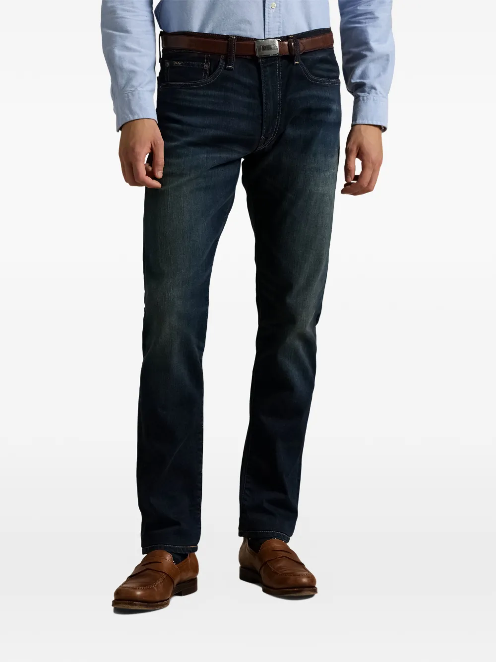 Polo Ralph Lauren Jeans met vervaagd effect Blauw