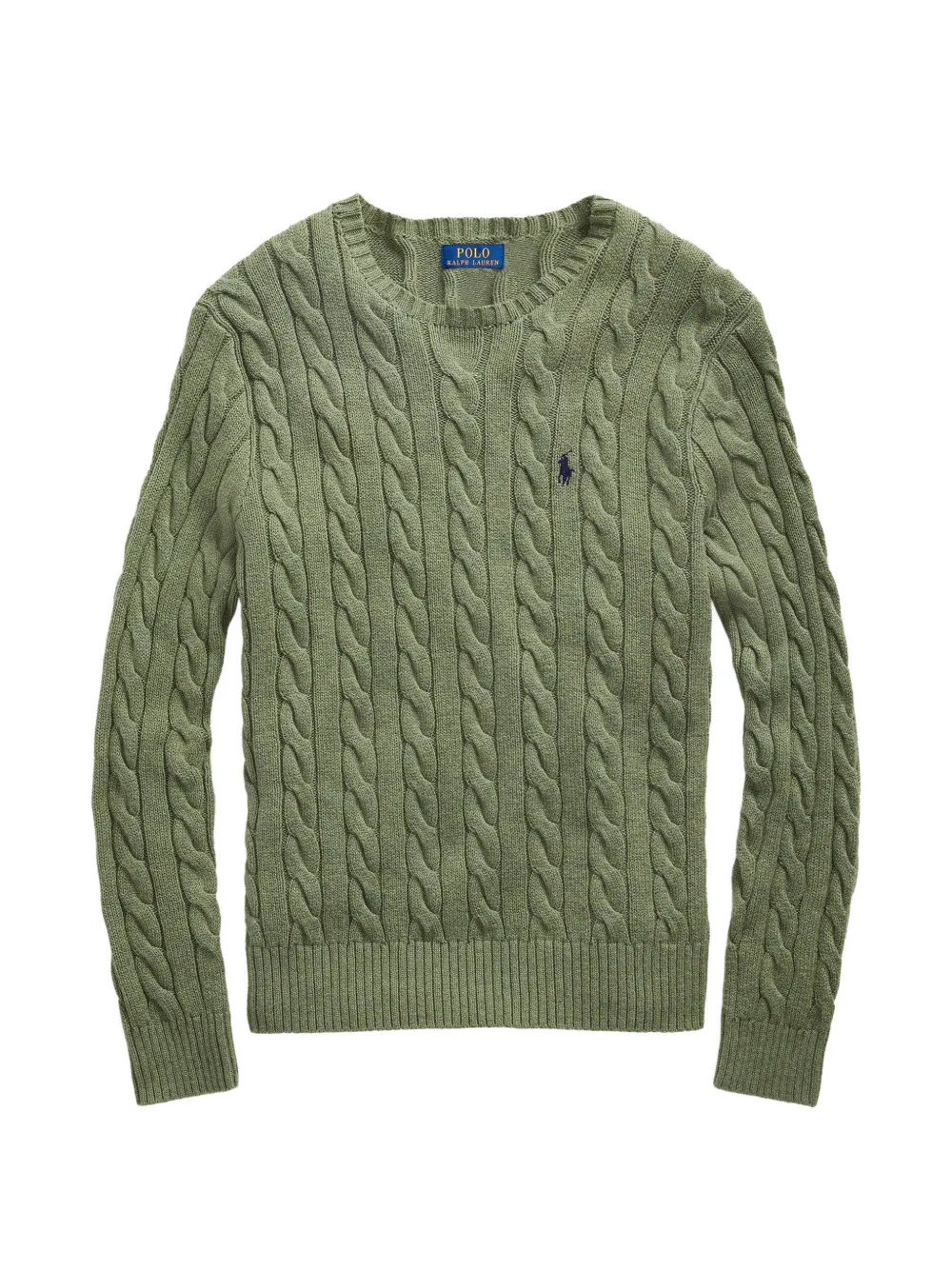 Polo Ralph Lauren cable-knit crew-neck sweater - Verde
