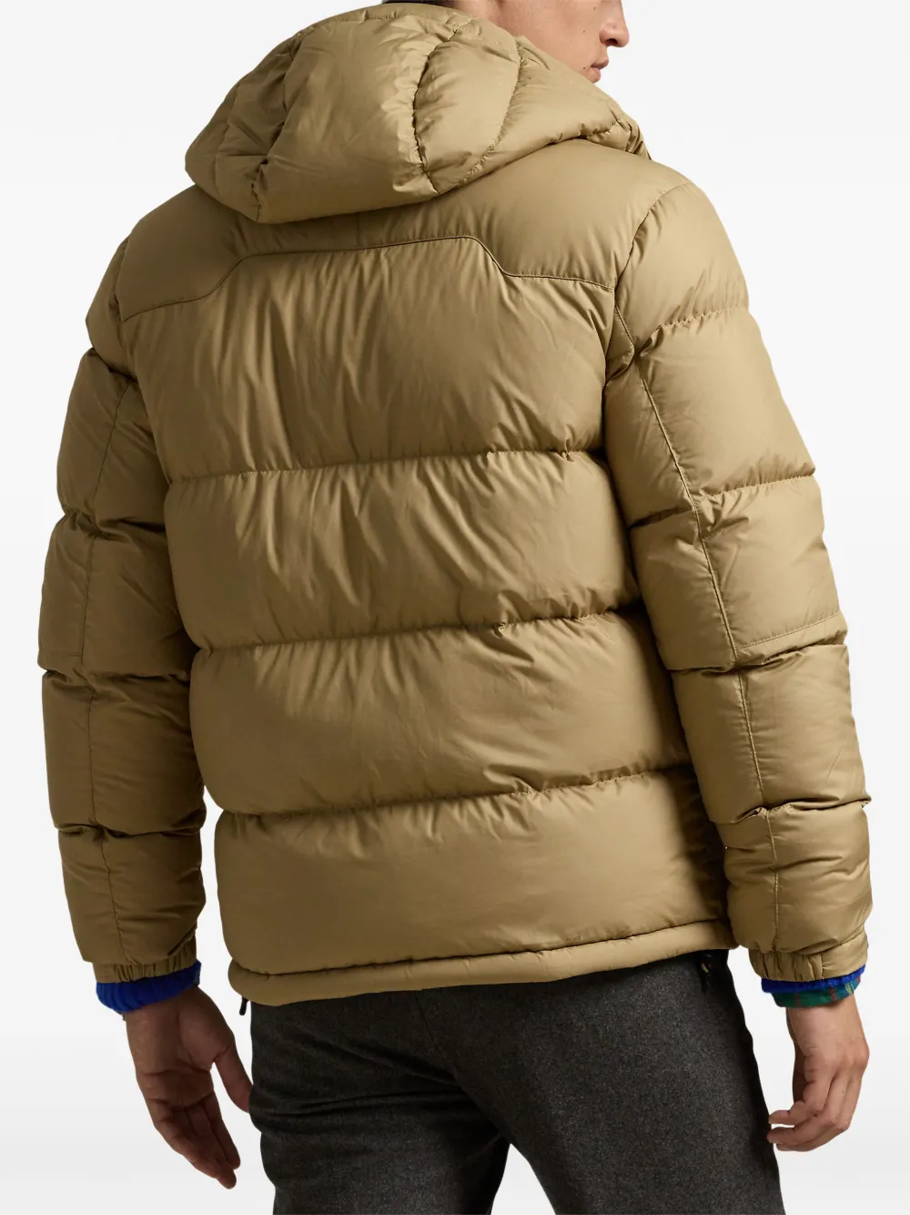 Polo Ralph Lauren Gewatteerd jack met capuchon Beige
