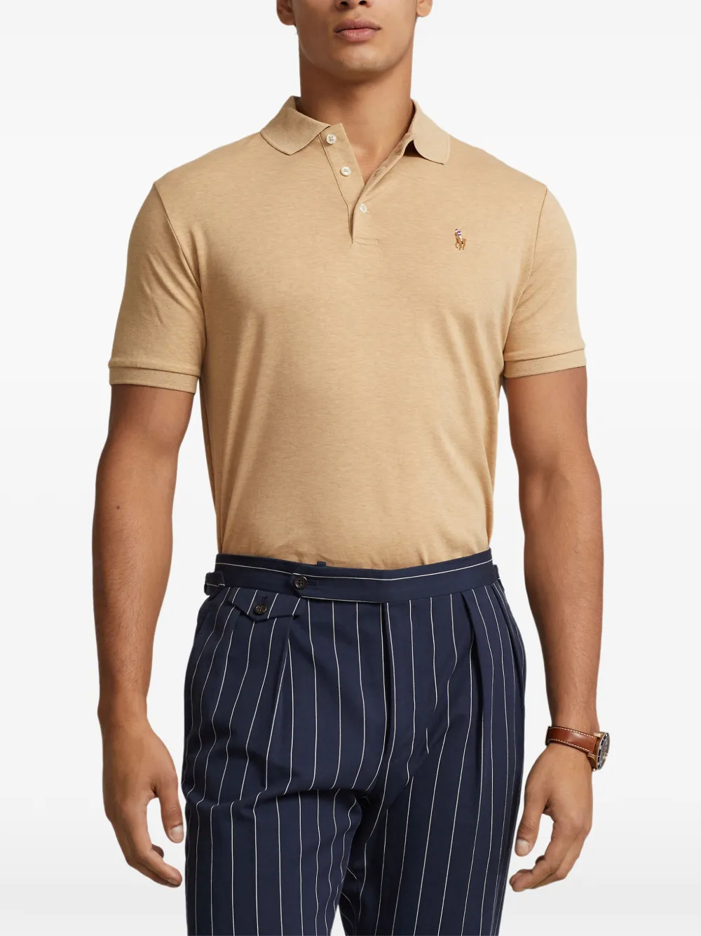 Polo Ralph Lauren Poloshirt met korte mouwen Beige