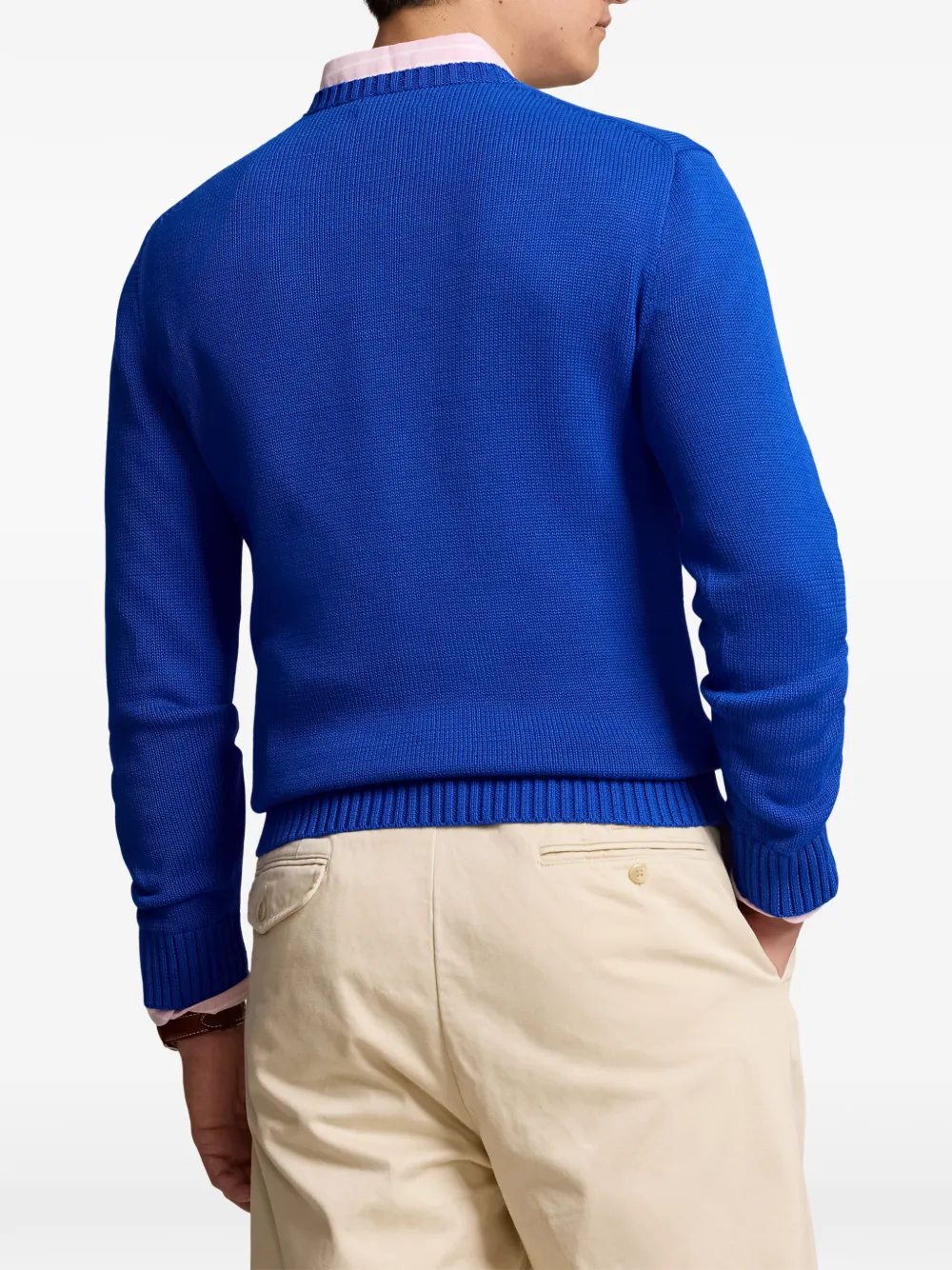 Polo Ralph Lauren Trui met geborduurd logo Blauw