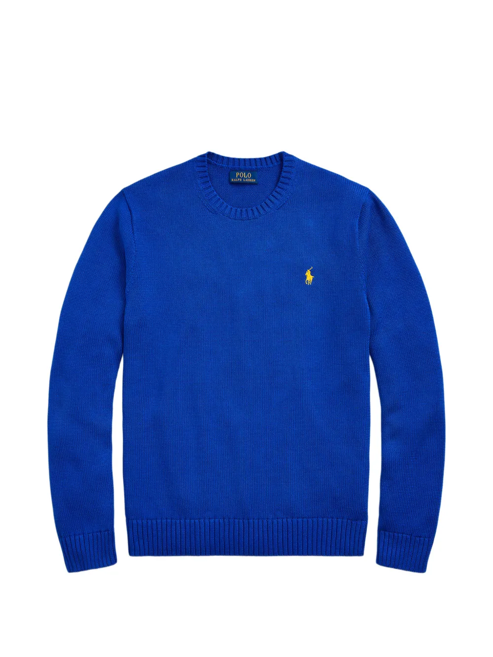 Polo Ralph Lauren logo-embroidered sweater - Blau