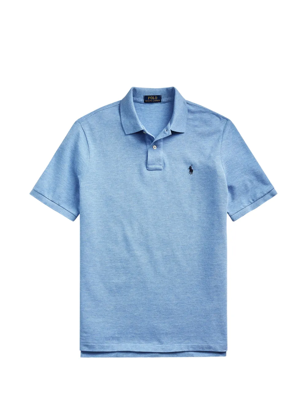 Polo Ralph Lauren logo-embroidered polo shirt - Blau