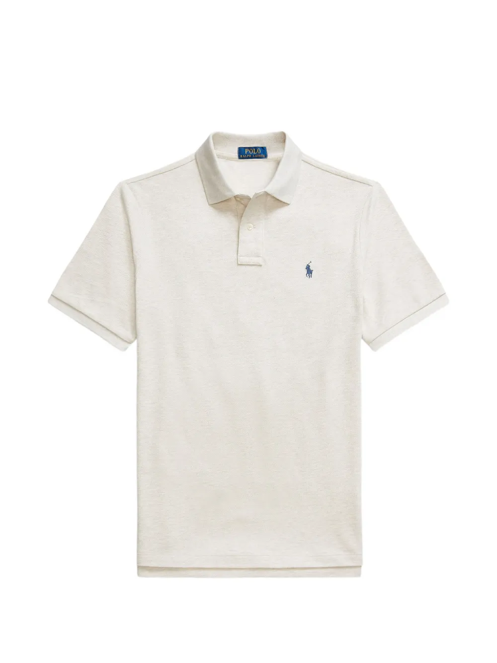 Polo Ralph Lauren logo-embroidered polo shirt - Nude