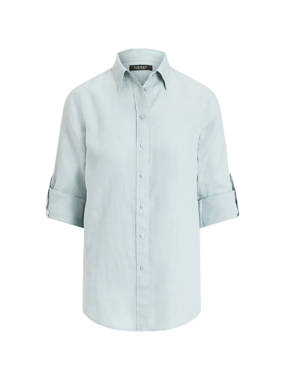 Lauren Ralph Lauren roll-tab sleeve shirt - Blau