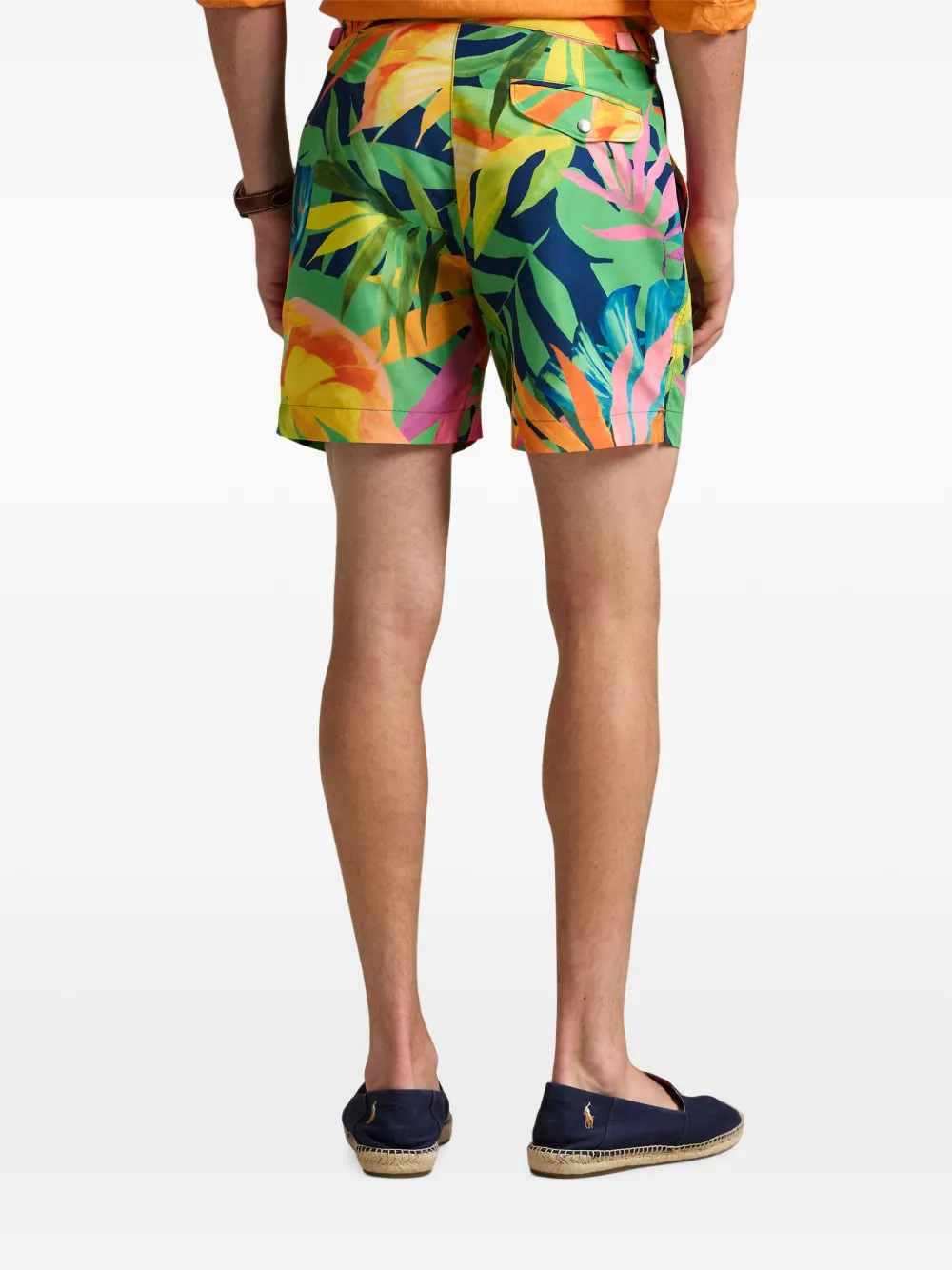 Polo Ralph Lauren Zwembroek met tropische print Groen