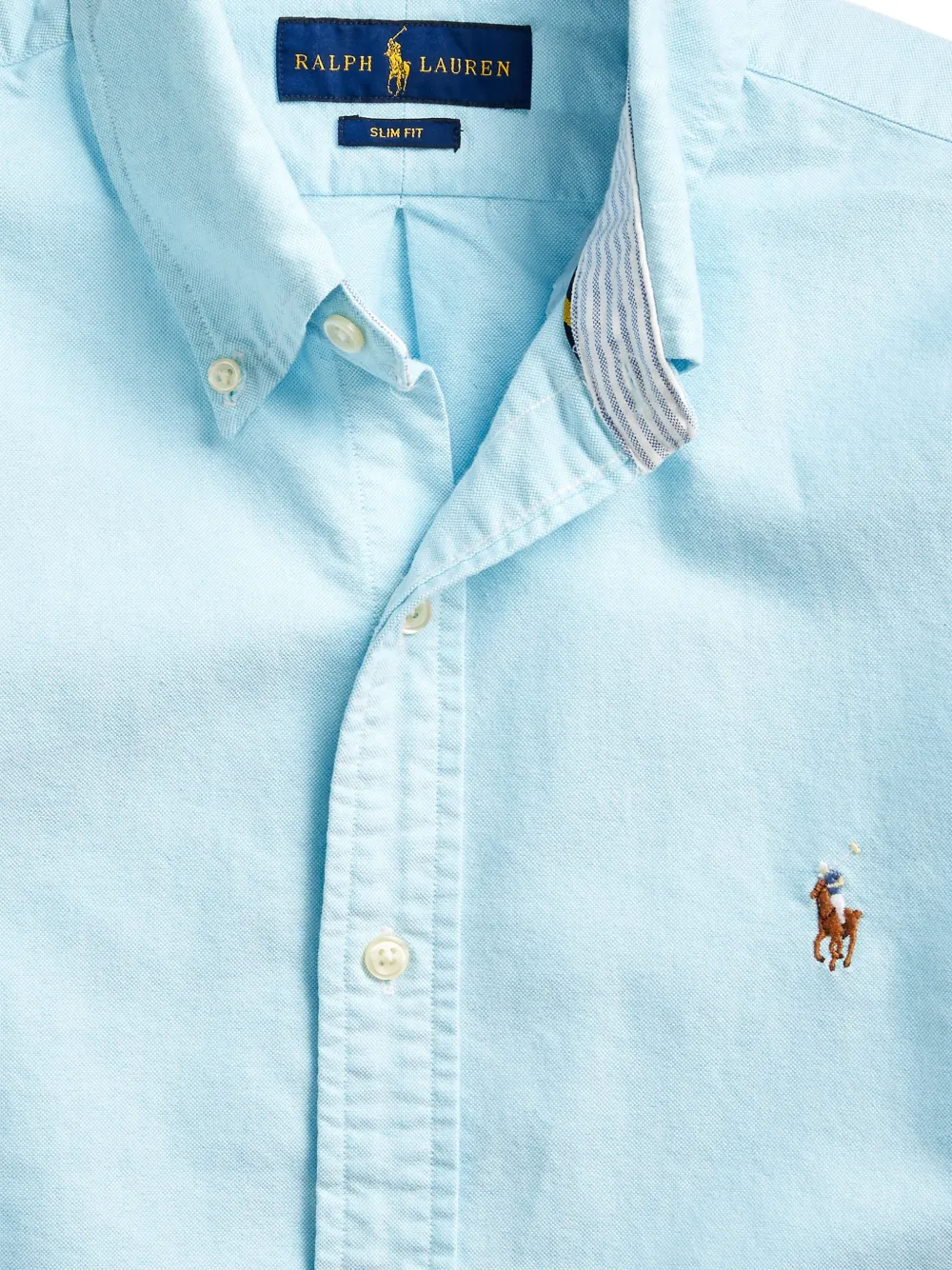 Polo Ralph Lauren Getailleerd overhemd Blauw