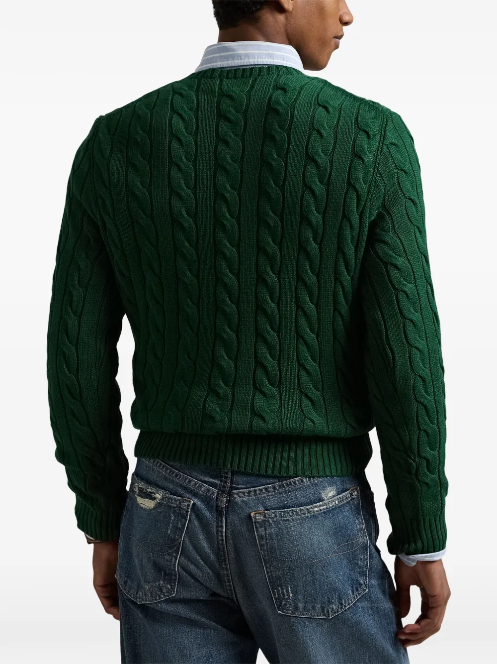 Polo Ralph Lauren Kabelgebreide trui Groen