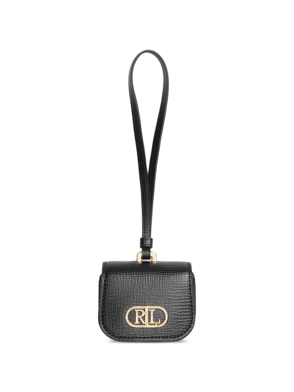 Lauren Ralph Lauren wrist-strap bag charm - Nero