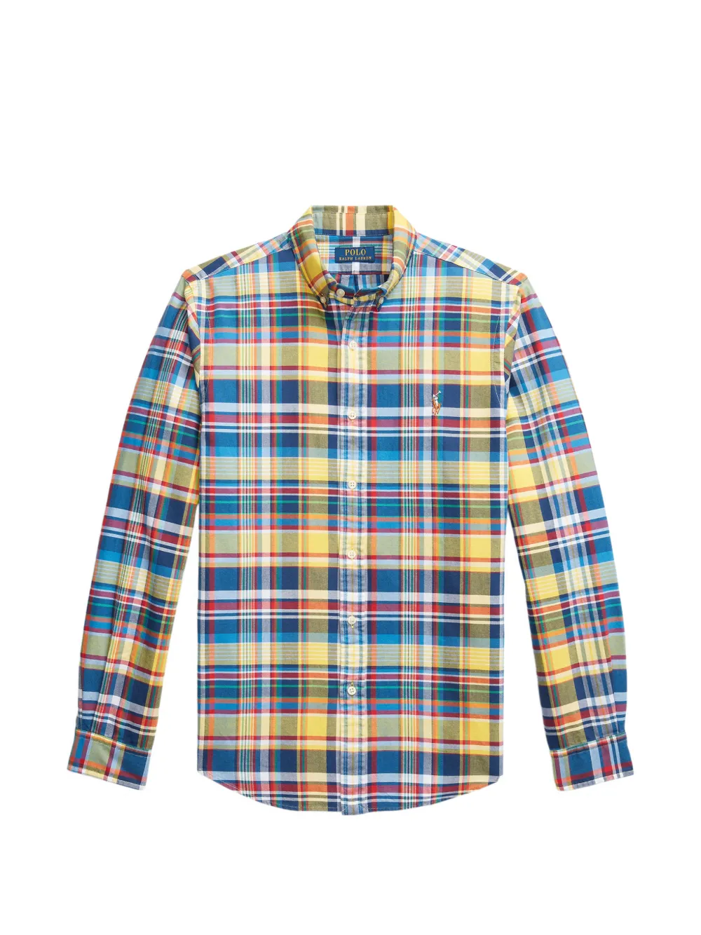 Polo Ralph Lauren plaid long-sleeved shirt - Giallo