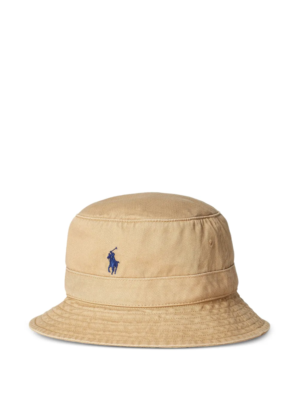 Polo Ralph Lauren Fischerhut mit Logo-Stickerei - Nude