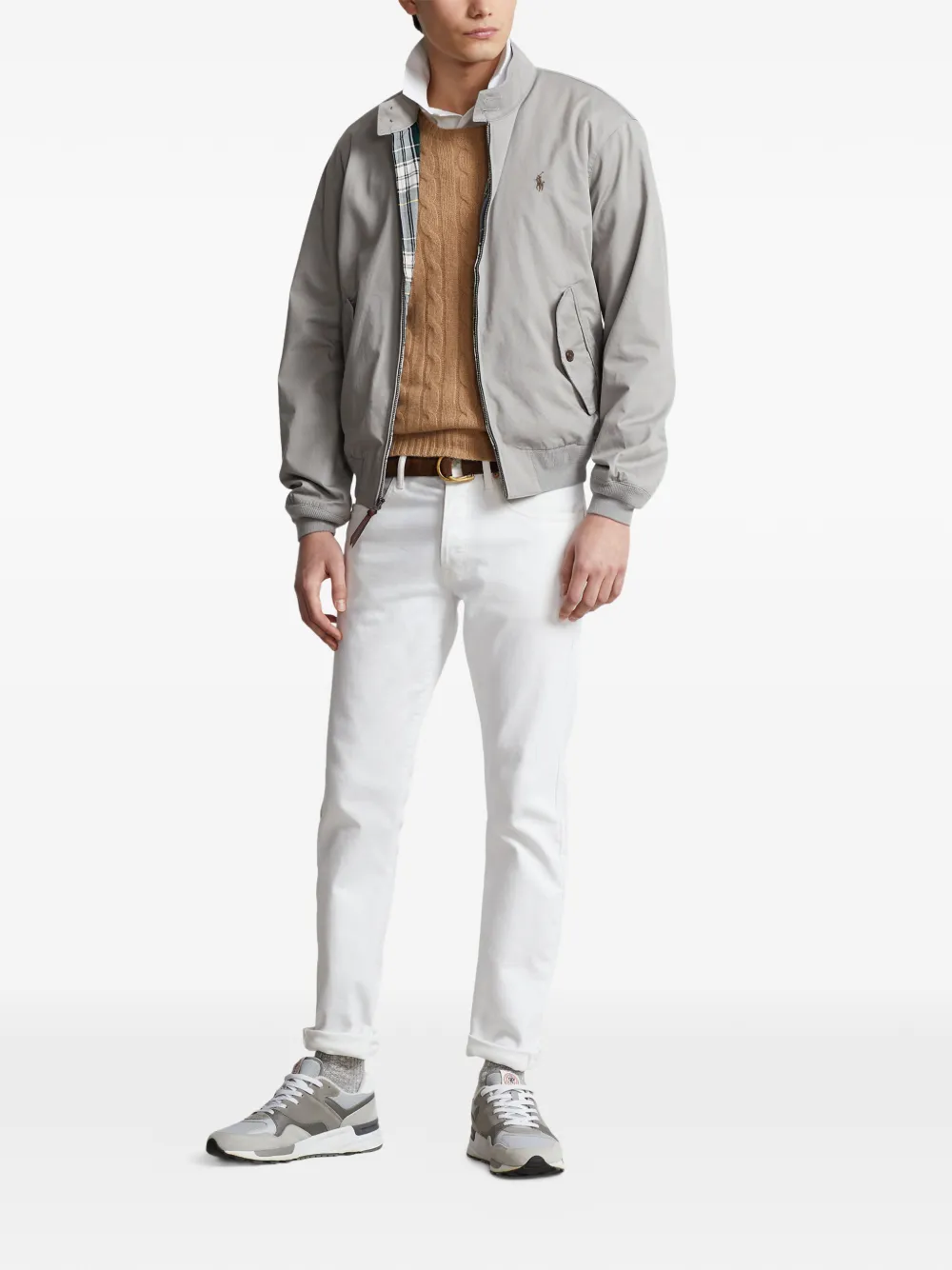 Polo Ralph Lauren Bomberjack met rits Grijs
