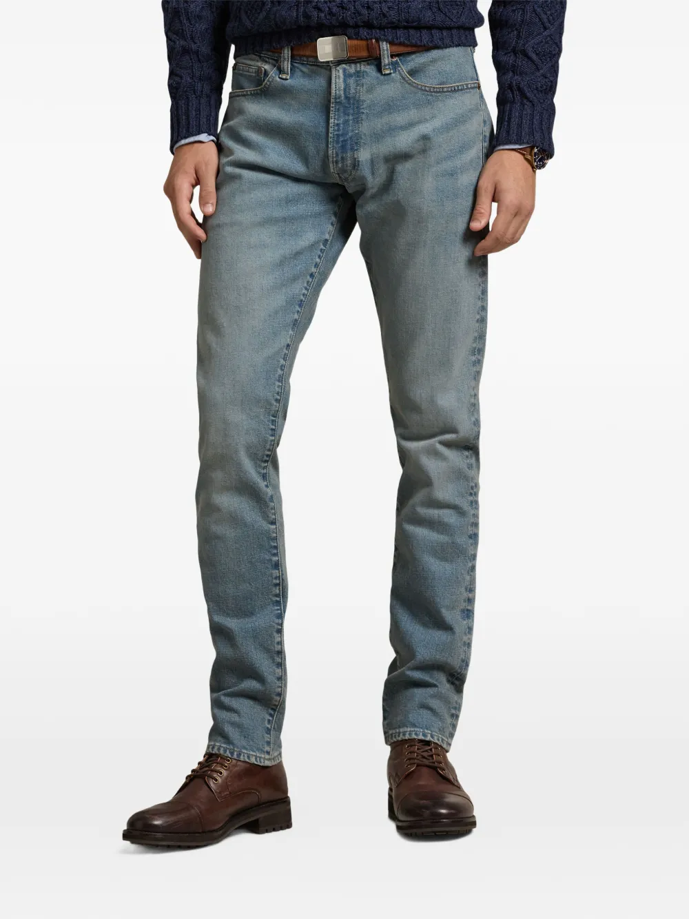 Polo Ralph Lauren Jeans met vijf zakken Blauw