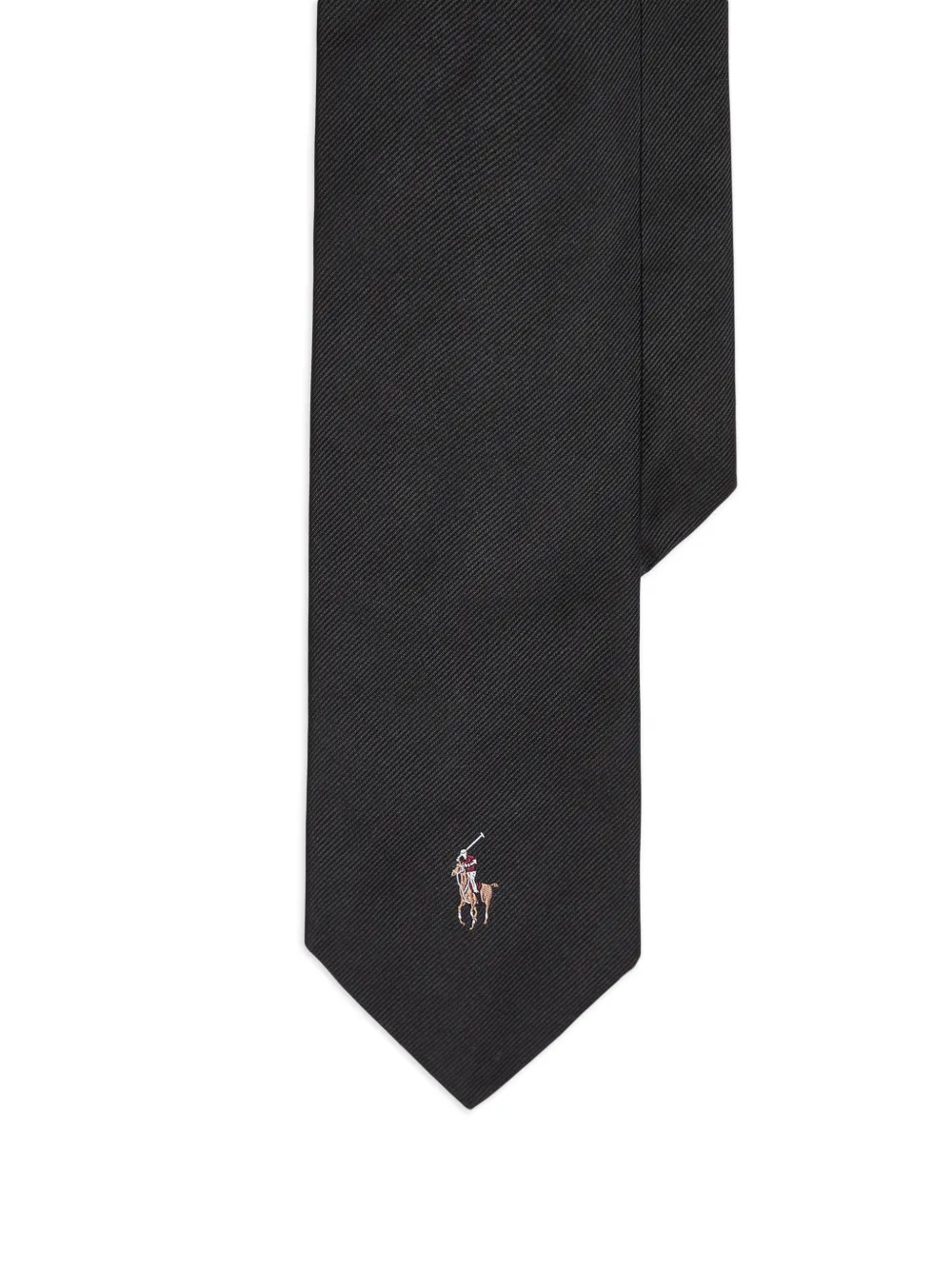 Polo Ralph Lauren logo tie - Nero