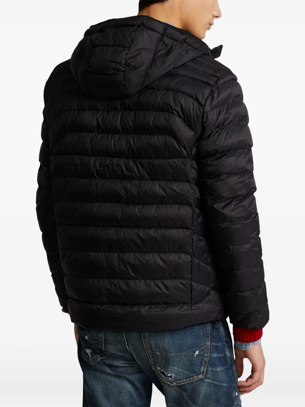 Polo Ralph Lauren Gewatteerd jack Zwart