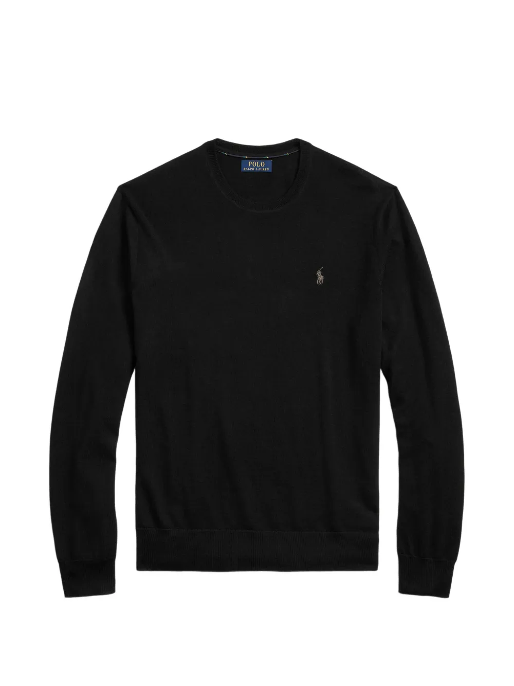 Polo Ralph Lauren Bestickter Pullover - Schwarz