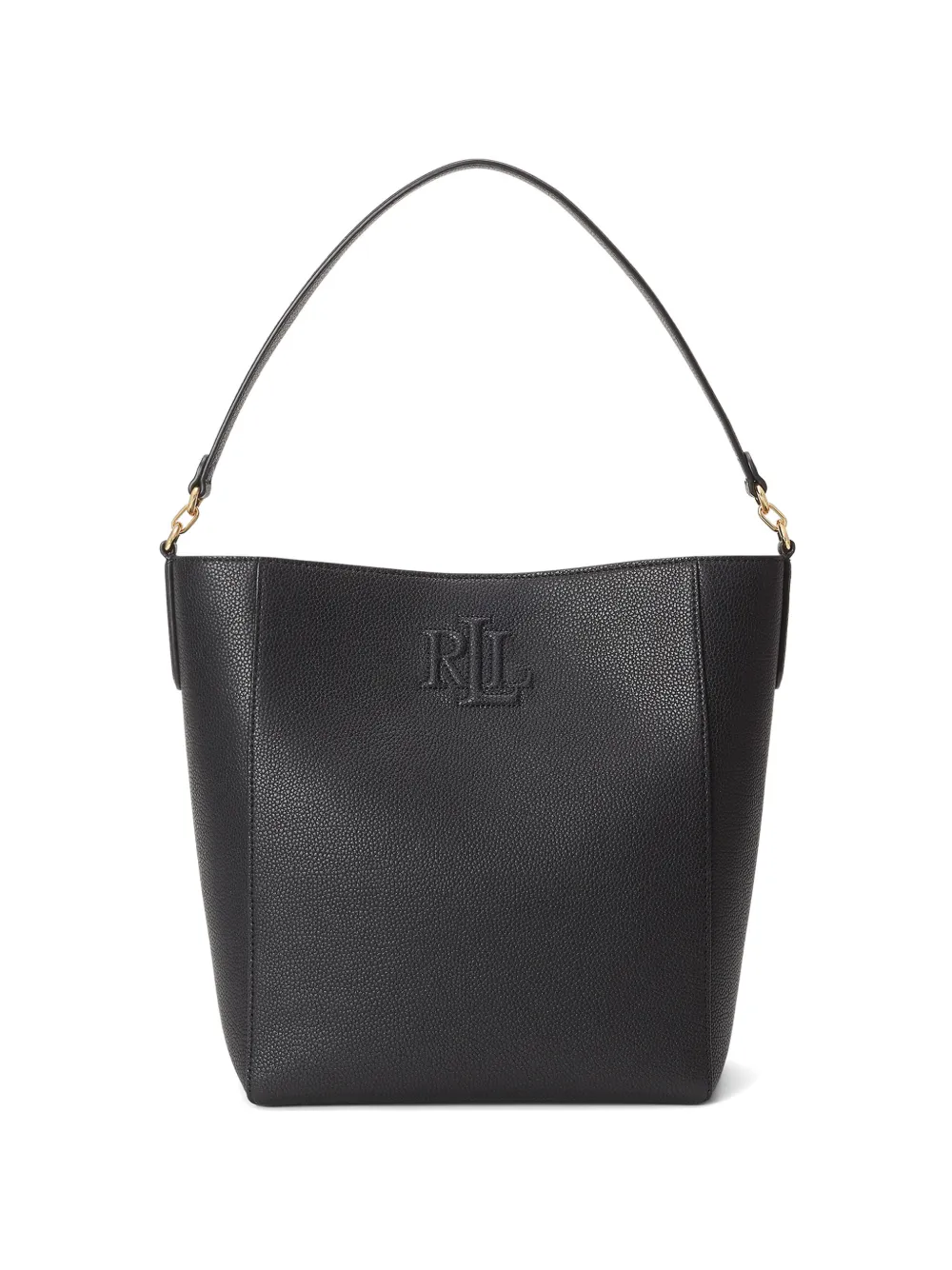 Lauren Ralph Lauren logo bucket bag - Nero