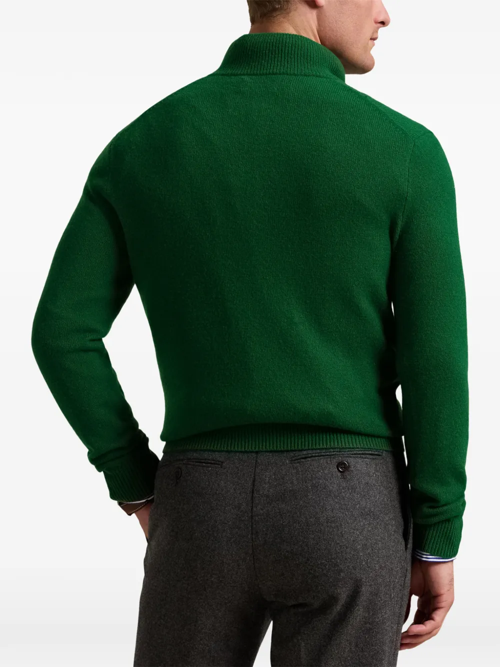 Polo Ralph Lauren Trui met halve rits Groen