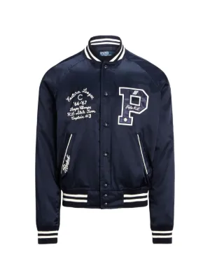 Polo Ralph Lauren サテン ボンバージャケット | ブルー | FARFETCH JP