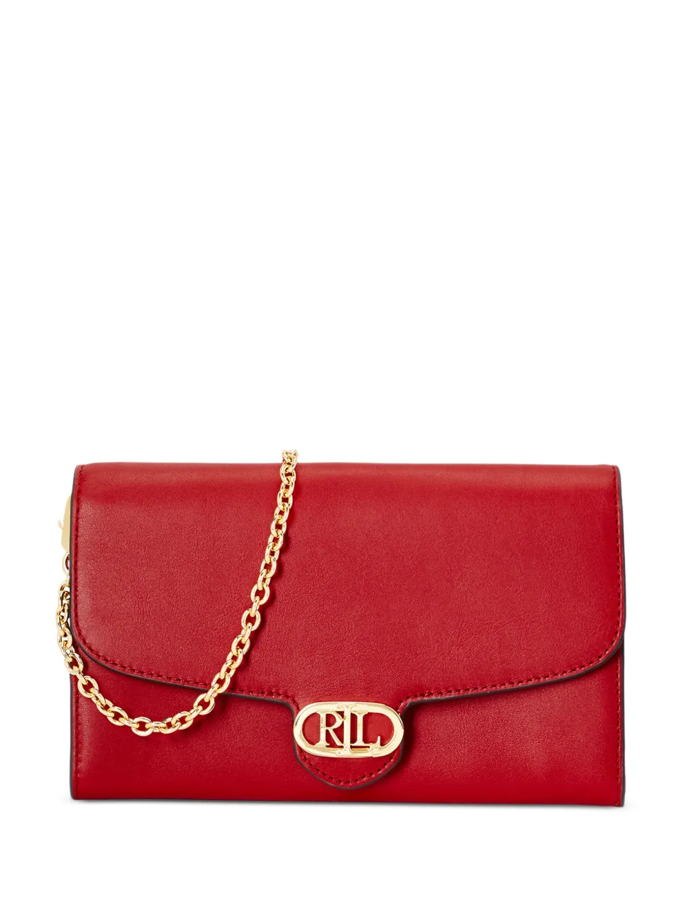 Lauren Ralph Lauren Borsa a tracolla con catena - Rosso