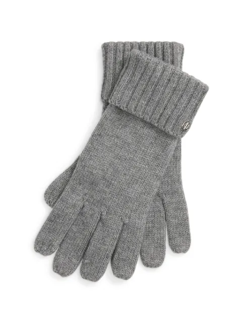 Lauren Ralph Lauren guantes tejidos de canalé