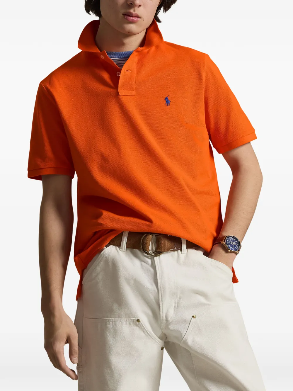 Polo Ralph Lauren Poloshirt met korte mouwen Oranje